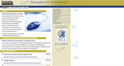 Desktop Screenshot of cldata.de